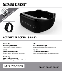 Handleiding SilverCrest IAN 297928 Activity tracker