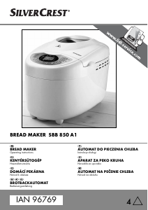 Manual SilverCrest IAN 96769 Bread Maker