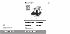 Manual de uso SilverCrest IAN 321954 Placa