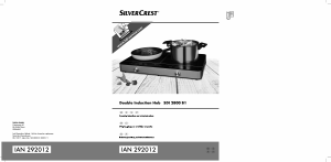 Εγχειρίδιο SilverCrest SDI 2800 B1 Εστία κουζίνας