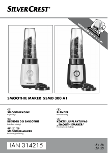 Bruksanvisning SilverCrest IAN 314215 Blender