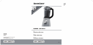 Handleiding SilverCrest IAN 288372 Blender