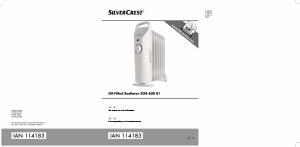 Manual SilverCrest IAN 114183 Heater