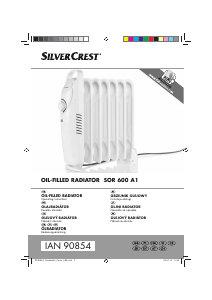Instrukcja SilverCrest IAN 90854 Ogrzewacz