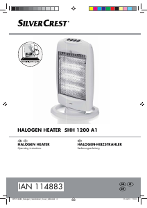 Manual SilverCrest IAN 114883 Heater