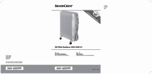 Manual SilverCrest IAN 60099 Heater