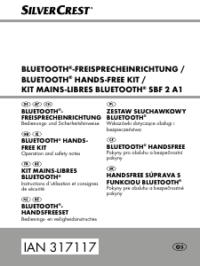Handleiding SilverCrest SBF 2 A1 Carkit