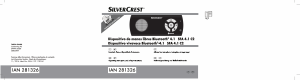 Bedienungsanleitung SilverCrest IAN 281326 Freisprechanlage