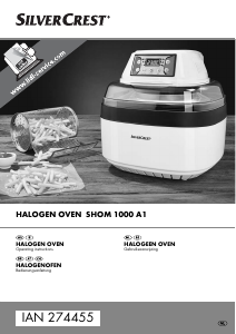 Manual SilverCrest SHOM 1000 A1 Oven