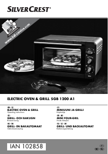 Manual SilverCrest IAN 102858 Oven