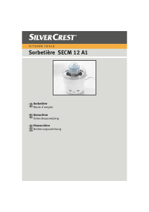 Bedienungsanleitung SilverCrest IAN 61715 Eismaschine