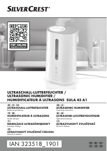 Manual SilverCrest SULA 45 A1 Humidifier