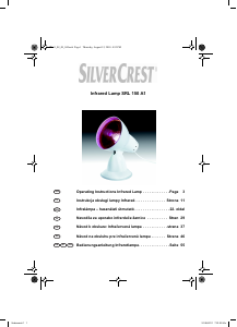 Priročnik SilverCrest IAN 68946 Infrardeča lučka
