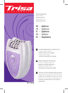 Handleiding Trisa Double Head Epilator