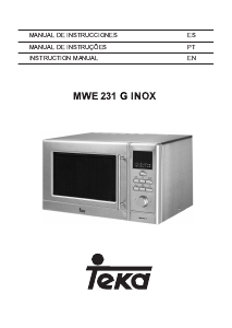 Manual Teka MGE 231 G INOX Micro-onda