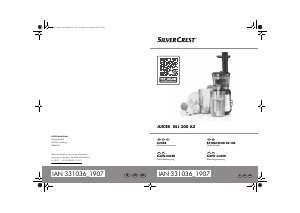 Bedienungsanleitung SilverCrest SSJ 300 A2 Entsafter