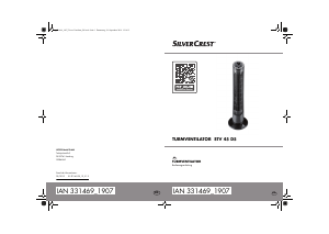 Bedienungsanleitung SilverCrest IAN 331469 Ventilator
