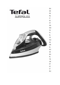 Manual Tefal FV3810 Supergliss Ferro