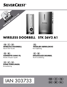 Handleiding SilverCrest IAN 303733 Deurbel