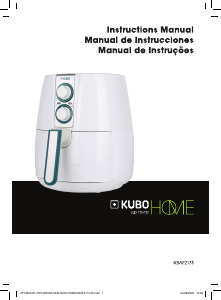 Handleiding Kubo KBAF2173 Friteuse