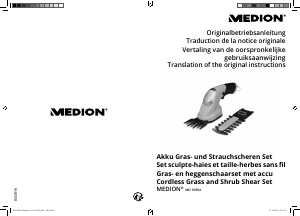 Bruksanvisning Medion MD 16904 Häcksax