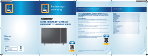 Bedienungsanleitung Medion LIFE X18112 (MD 31240) LED fernseher