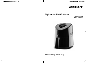 Bedienungsanleitung Medion MD 18289 Fritteuse