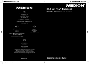 Bedienungsanleitung Medion Akoya S4213 (MD 98064) Notebook