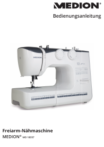 Bedienungsanleitung Medion MD 18357 Nähmaschine