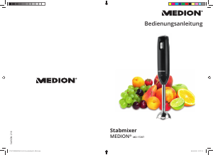 Bedienungsanleitung Medion MD 17297 Stabmixer