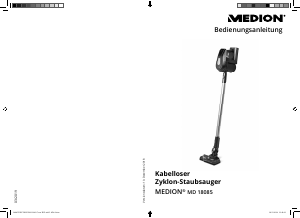 Bedienungsanleitung Medion MD 18085 Staubsauger