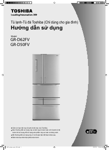 Hướng dẫn sử dụng Toshiba GR-D50FV Tủ đông lạnh