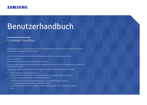 Bedienungsanleitung Samsung C34H892WJU LED monitor
