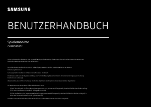 Bedienungsanleitung Samsung C49RG94SSU LED monitor