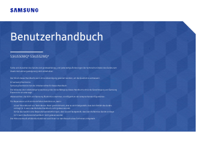 Bedienungsanleitung Samsung S34J552WQU LED monitor