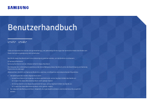 Bedienungsanleitung Samsung U32H850UMU LED monitor