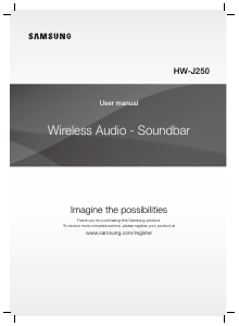 Priručnik Samsung HW-J250 Zvučnik