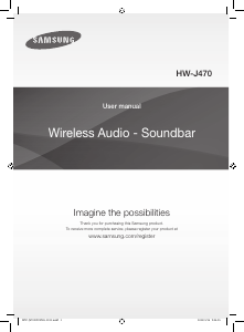 Instrukcja Samsung HW-J470 Głośnik