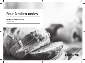 Mode d’emploi Samsung MS23K3515AK Micro-onde