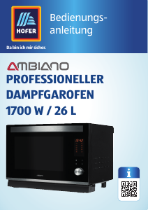 Bedienungsanleitung Ambiano MD 18300 Backofen
