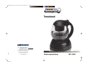 Bedienungsanleitung Powertec MD 12599 Wasserkocher