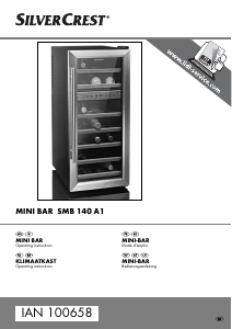 Manual SilverCrest IAN 100658 Refrigerator