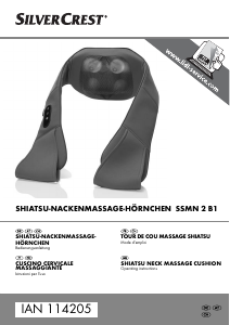 Bruksanvisning SilverCrest SSMN 2 B1 Massageapparat
