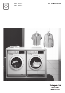 Bruksanvisning Husqvarna-Electrolux QW147381 Tvättmaskin