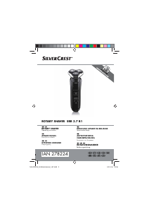 Manual SilverCrest IAN 278224 Shaver