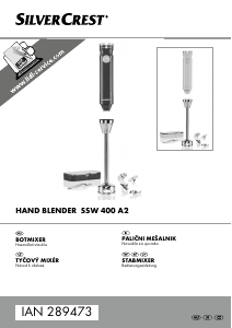 Bedienungsanleitung SilverCrest IAN 289473 Stabmixer