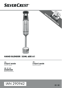 Bedienungsanleitung SilverCrest IAN 290942 Stabmixer