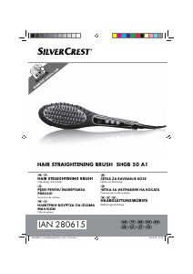 Kullanım kılavuzu SilverCrest IAN 280615 Saç şekillendirici