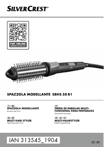 Manual SilverCrest IAN 313545 Modelador de cabelo