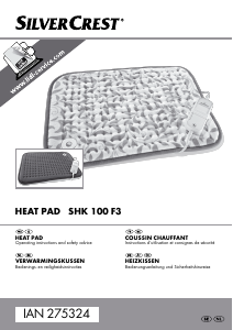 Bedienungsanleitung SilverCrest SHK 100 F3 Heizkissen